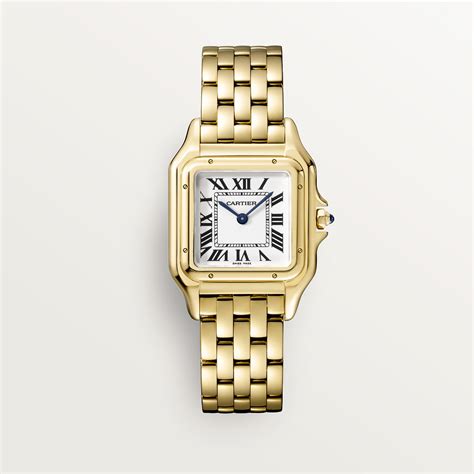 mens cartier watch gold|cartier gold watch men's vintage.